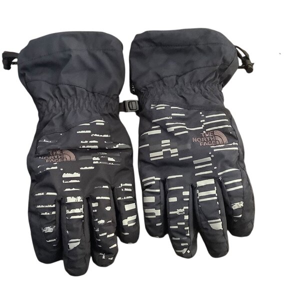 The North Face Youth Gloves L/G Polyester & TPU Dry Vent Revelstoke Black - Picture 1 of 7